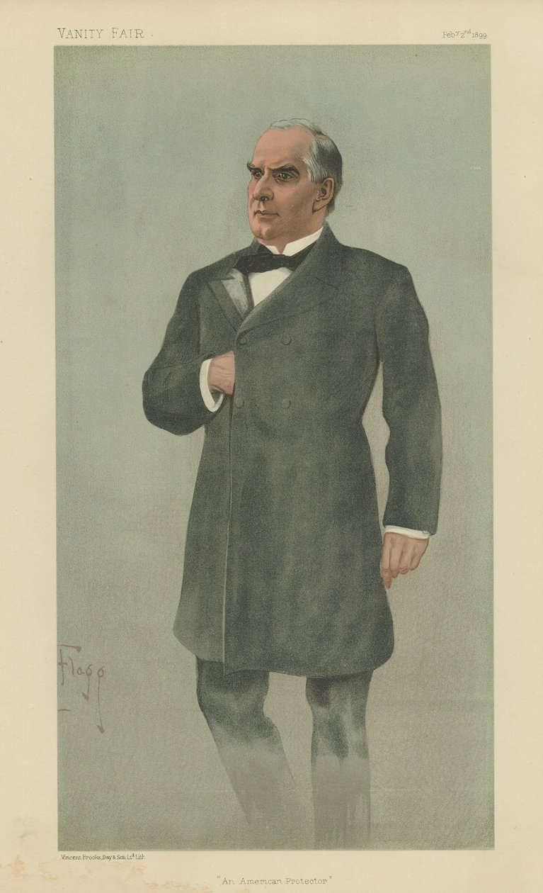 William McKinley (farvelitografi) af Ernest Flagg