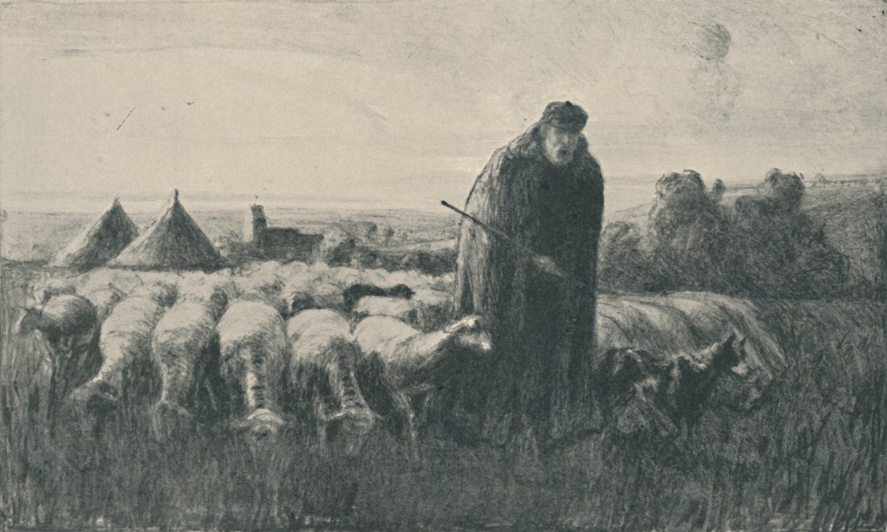 The Picardy Shepherd, 1919dani af Ernest George Beach