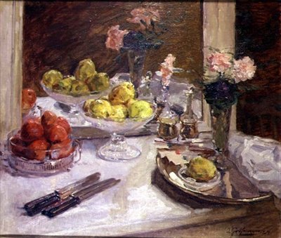 Stilleben af Ernest Godfrinon