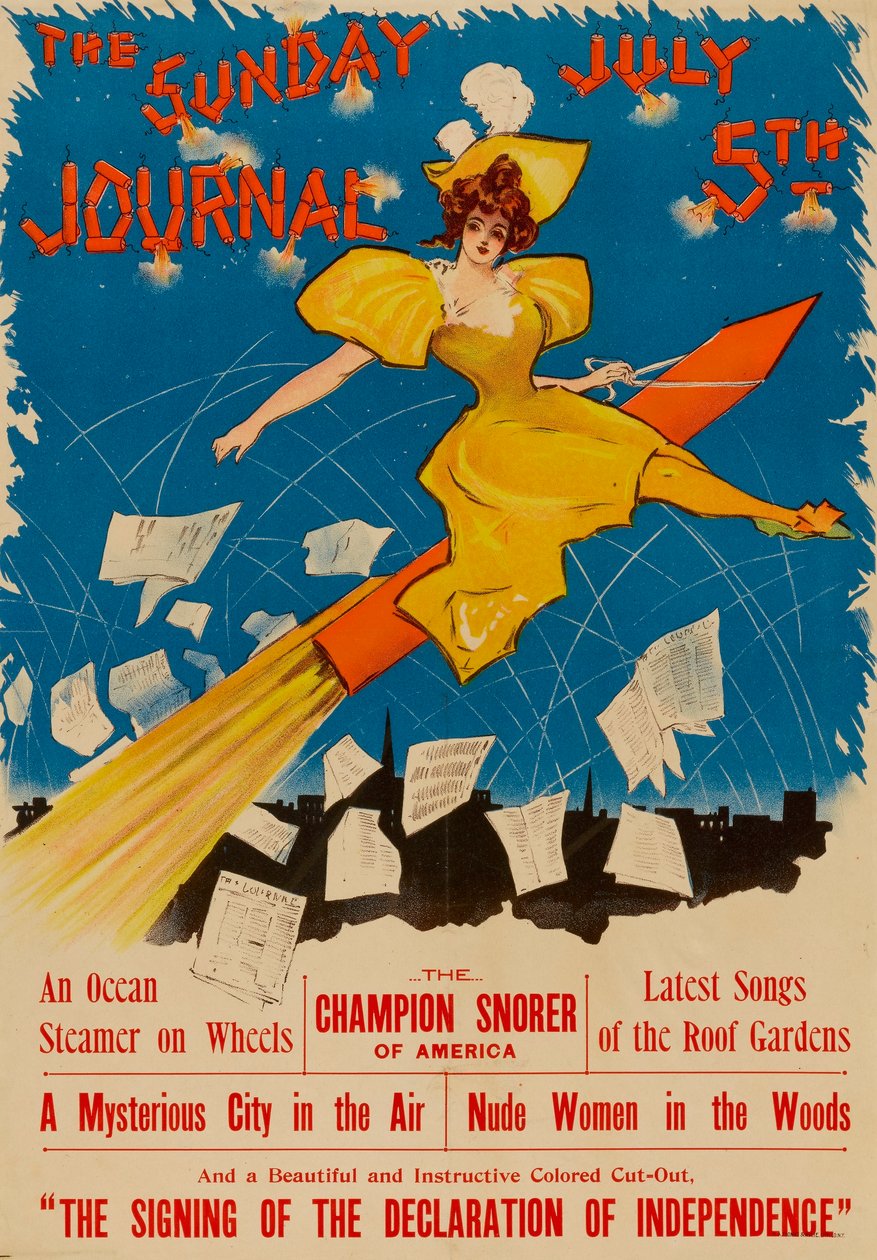 The Sunday Journal, 5. juli 1896 af Ernest Haskell