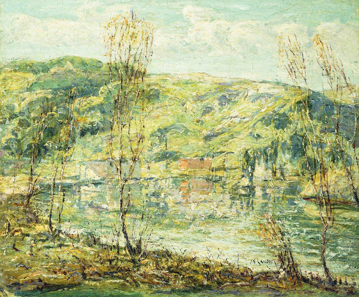 Sørefleksioner af Ernest Lawson