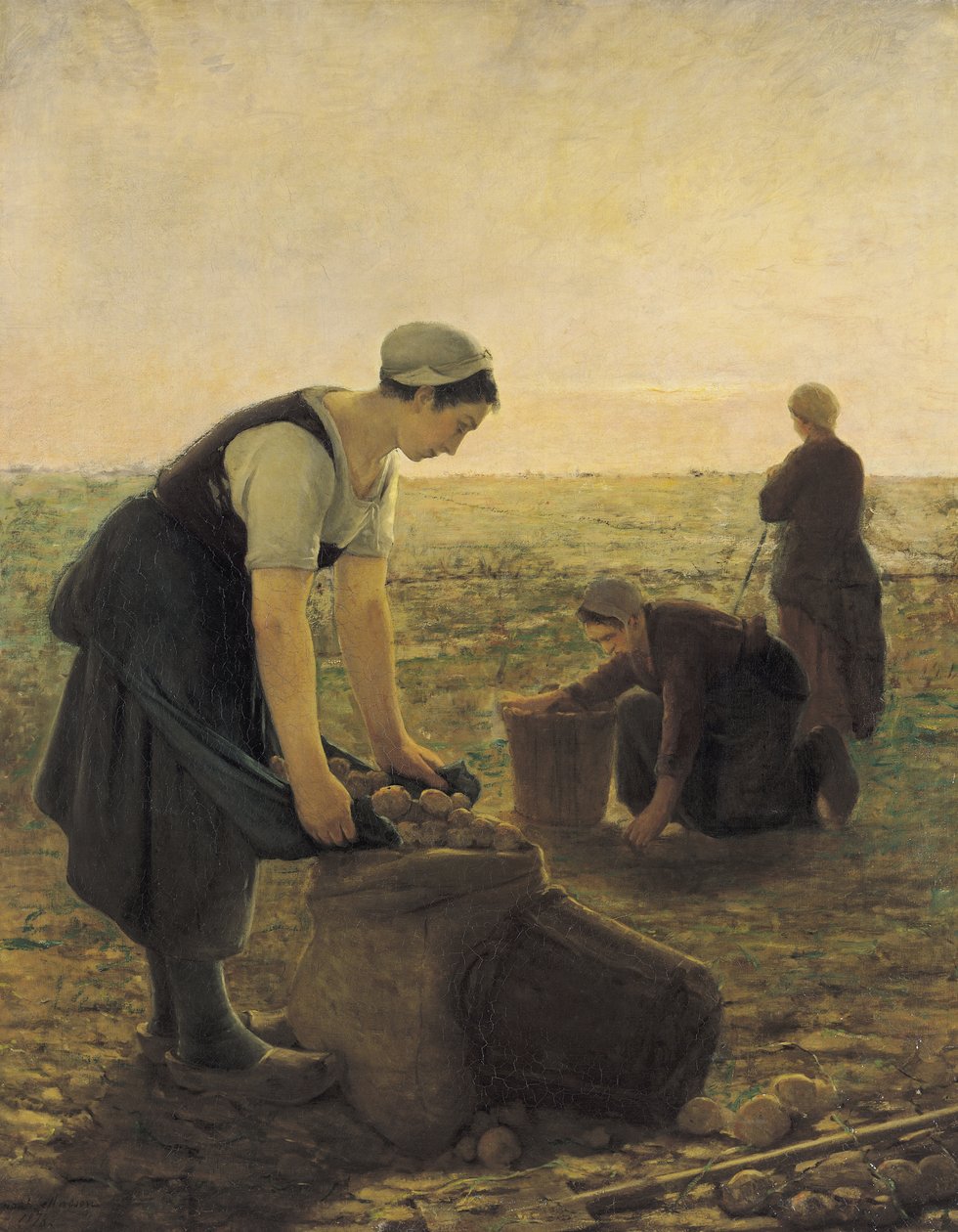 Kartoffelhøsten af Ernest Masson