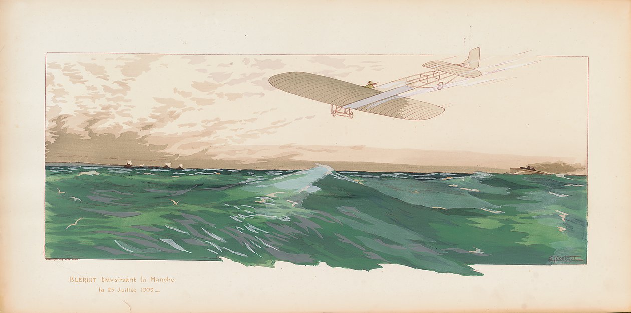 Louis Blériot af Ernest Montaut