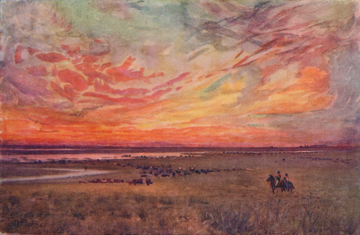 Marken, 1916 af Ernest William Christmas