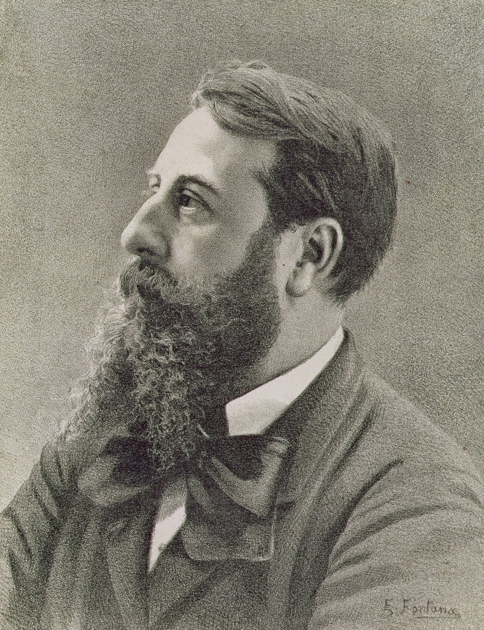 Leo Delibes (1836-1891) af Ernesto Fontana