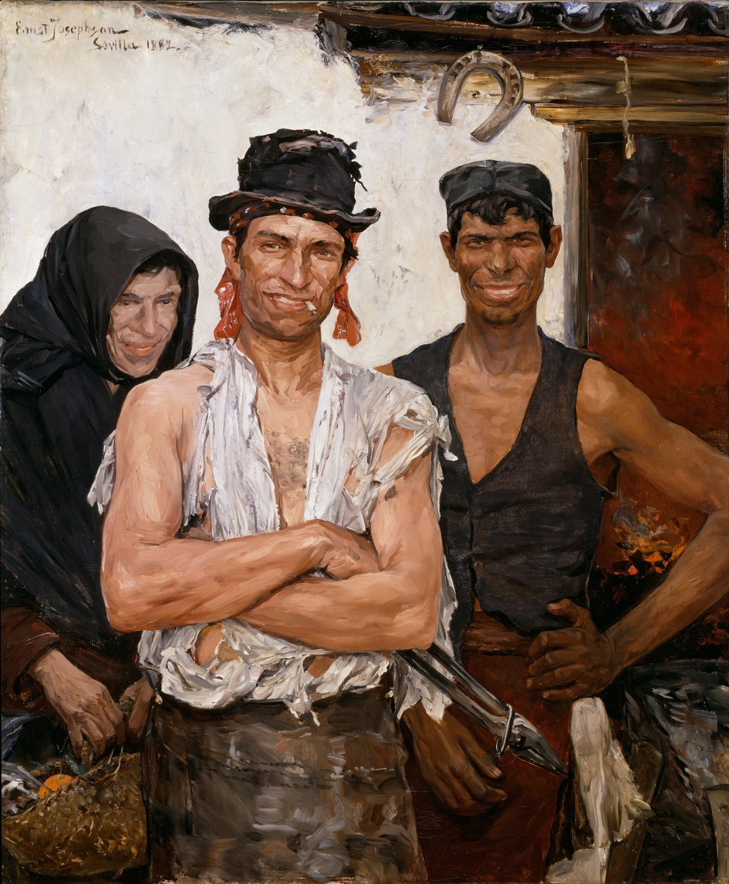 Spanske smede af Ernst Josephson