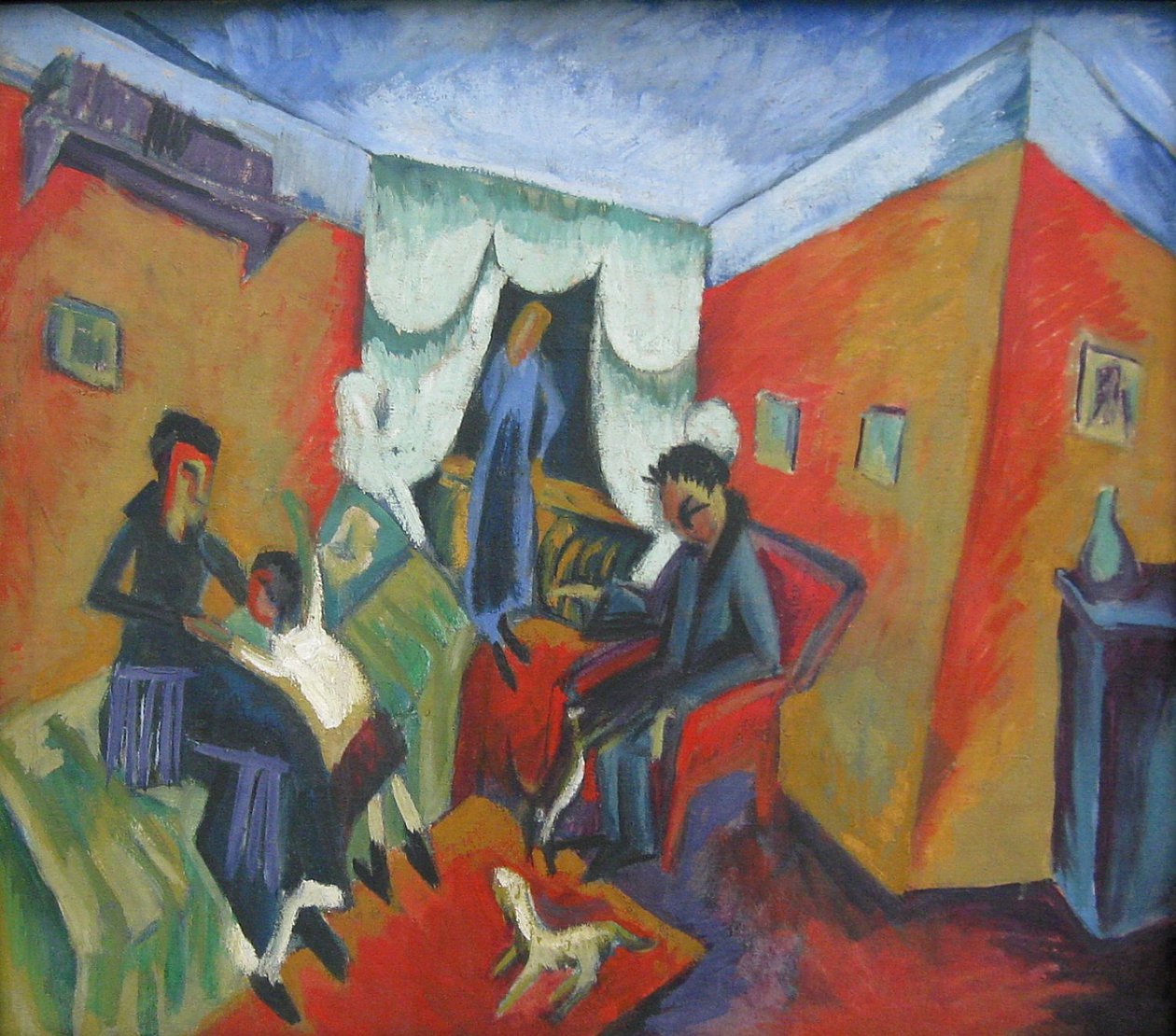Interiør af Ernst Ludwig Kirchner