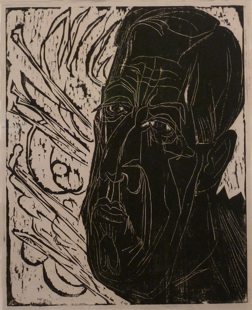 Sygehov af Ernst Ludwig Kirchner