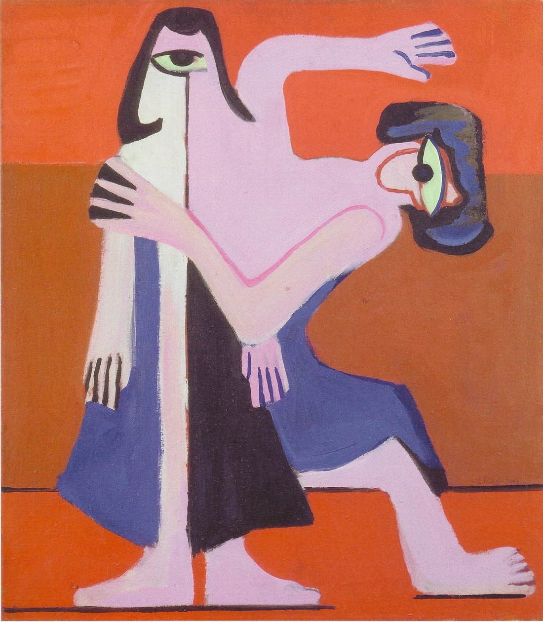Maske dans af Ernst Ludwig Kirchner