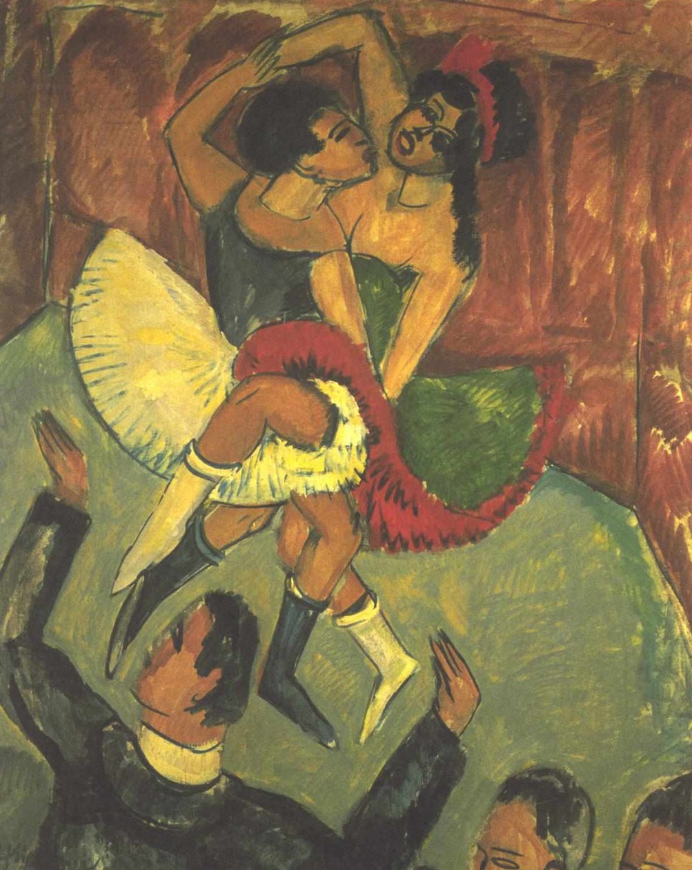 Negerdans af Ernst Ludwig Kirchner
