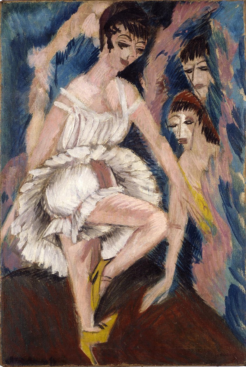 danser af Ernst Ludwig Kirchner