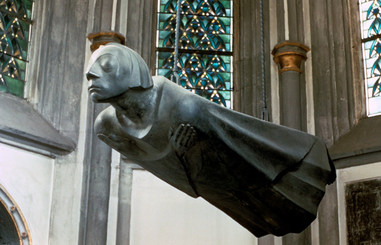 Engel, krigsmonument, 1927 af Ernst Barlach
