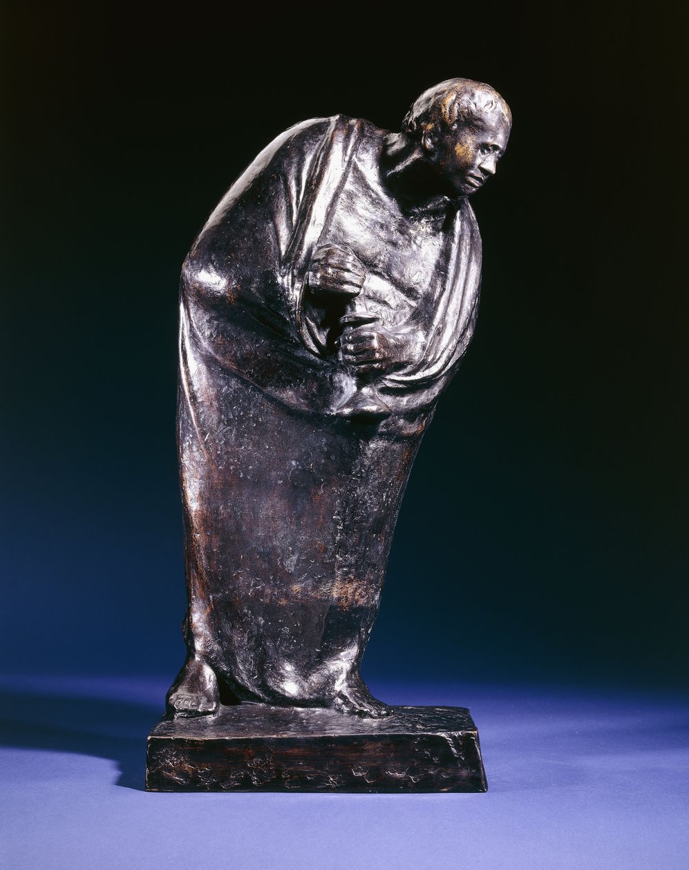 Den Ensomme; Der Einsame af Ernst Barlach