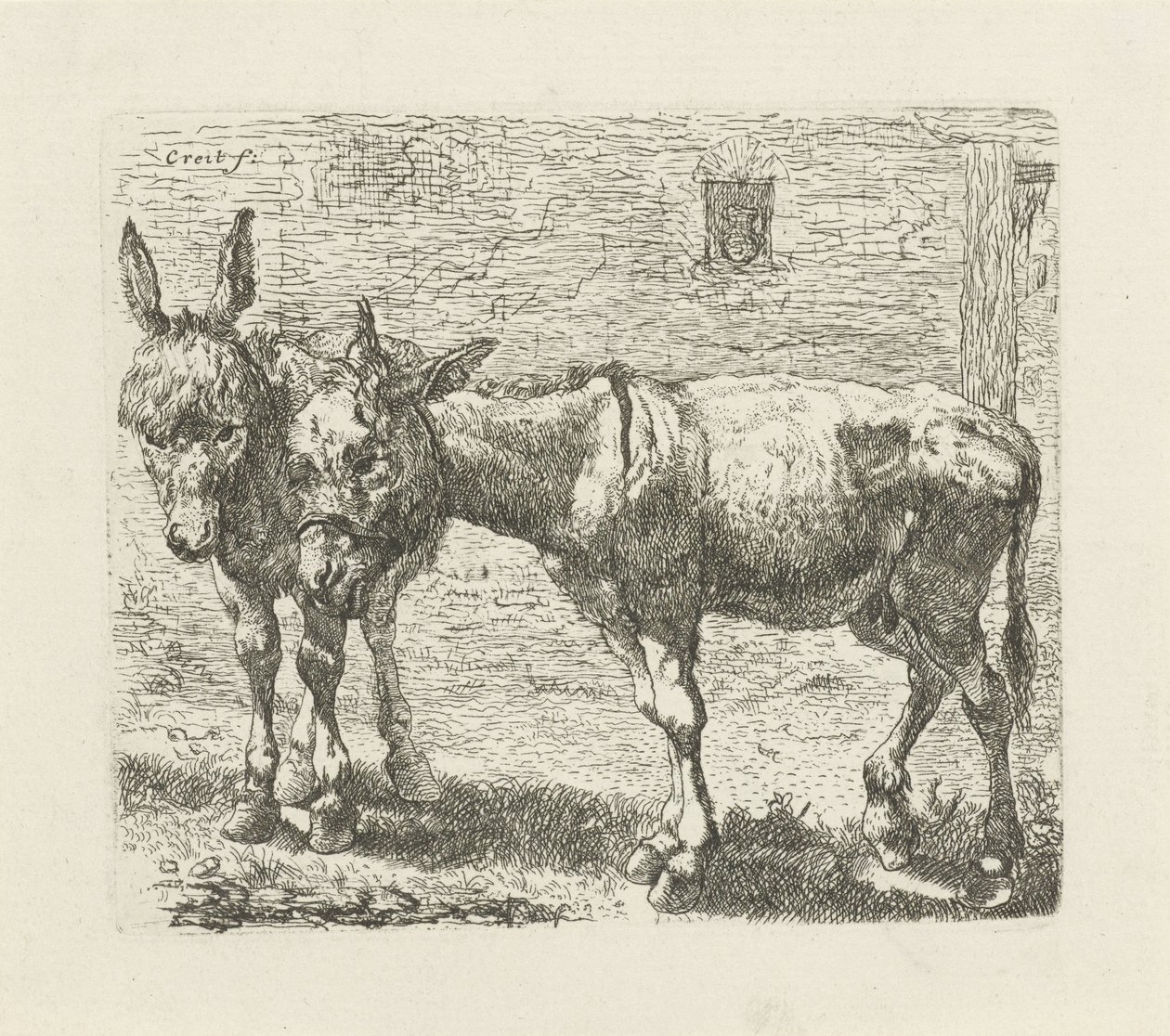 To æsler af Ernst Ludwig Creite