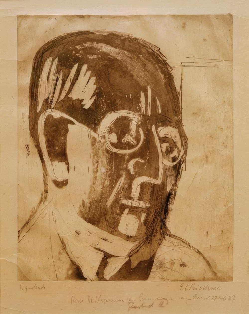 Dr. Hagemann af Ernst Ludwig Kirchner