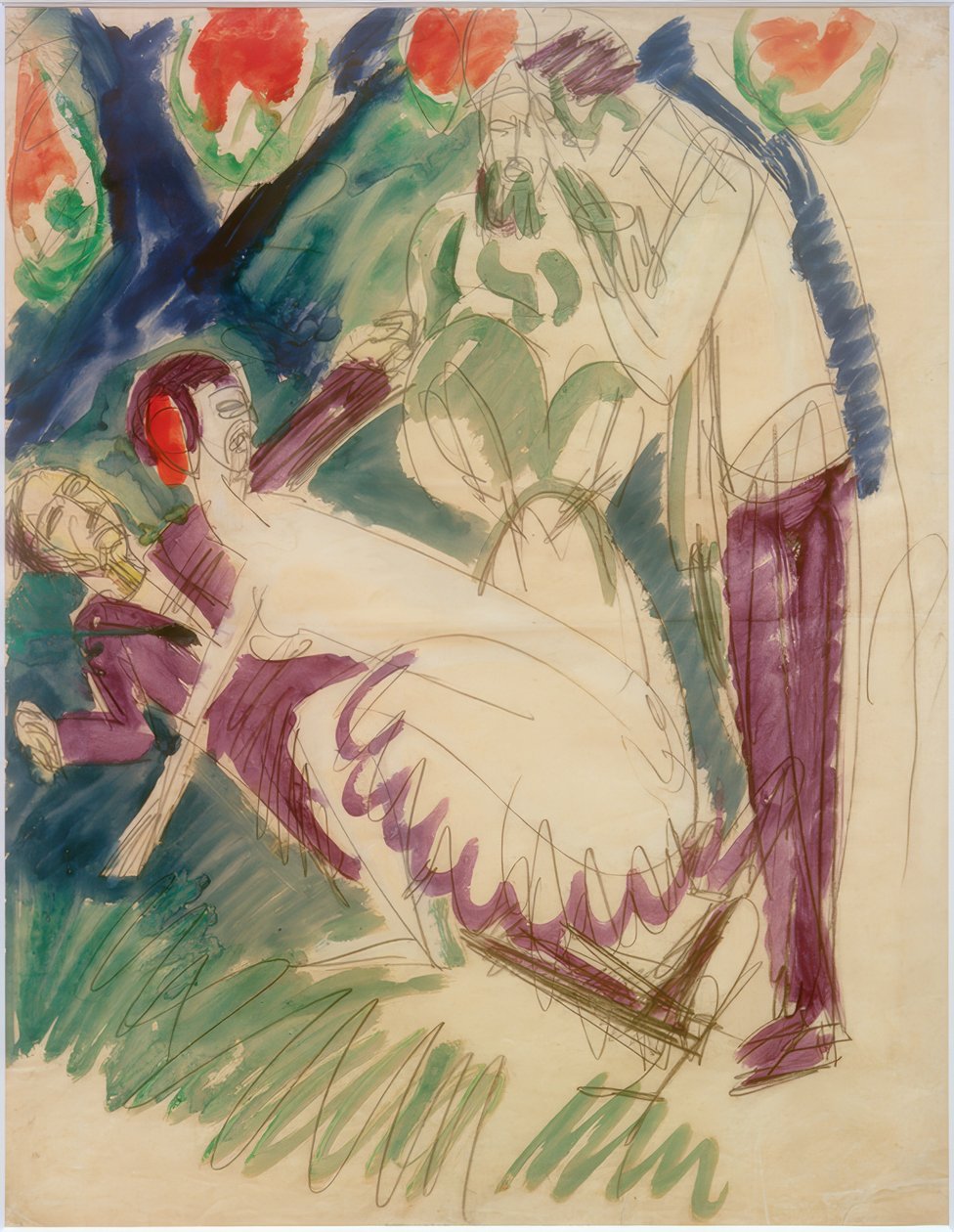 Pantomime af Ernst Ludwig Kirchner