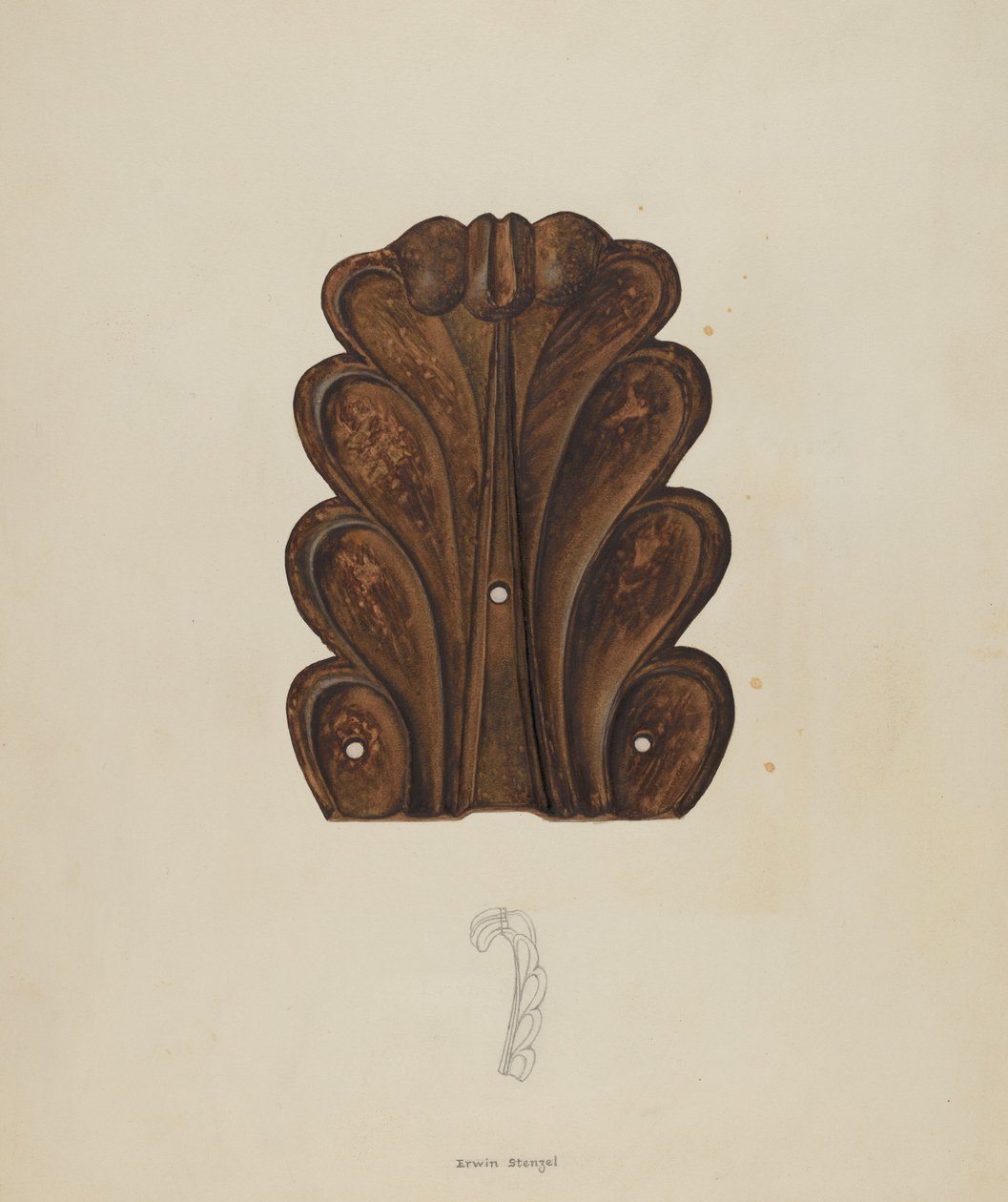 Ornament af Erwin Stenzel