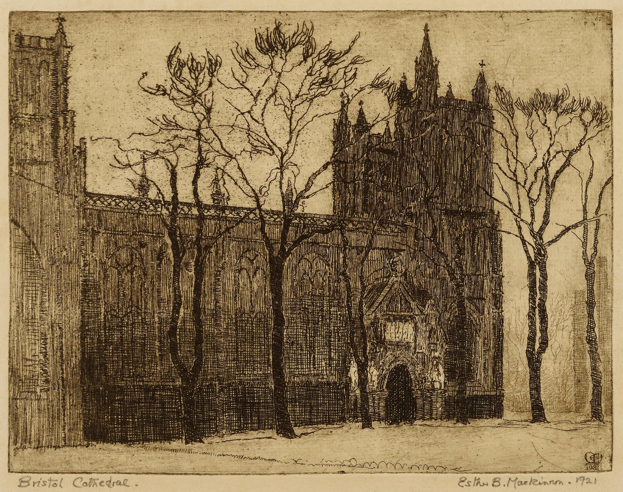 Bristols katedral af Esther Blaikie MacKinnon