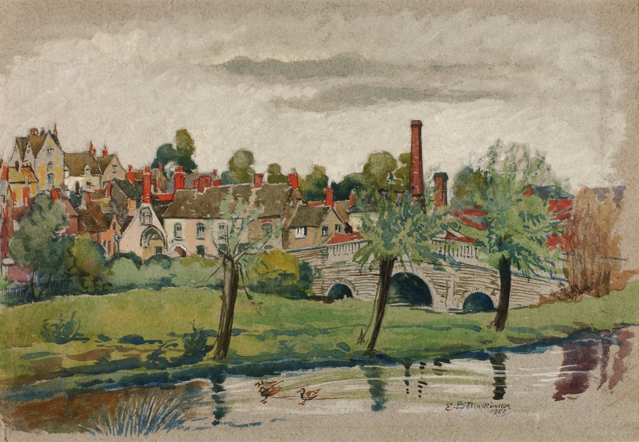 Malmesbury, 1922. af Esther Blaikie MacKinnon