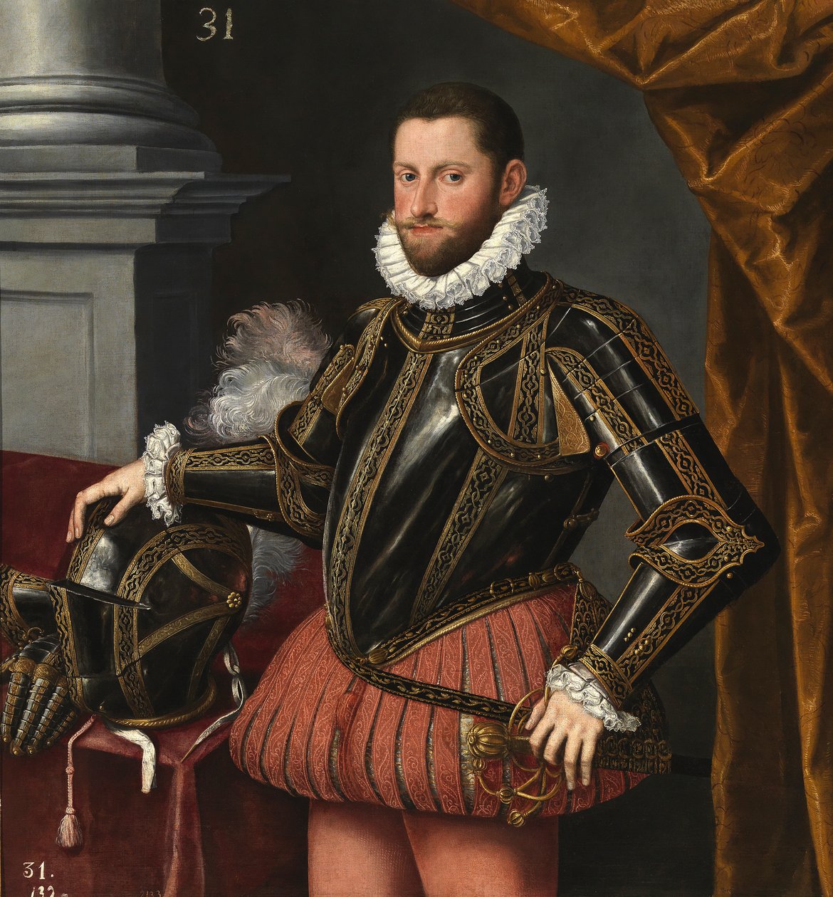 Ærkehertug Diego Ernesto af Østrig af Estilo de Alonso Sánchez Coello