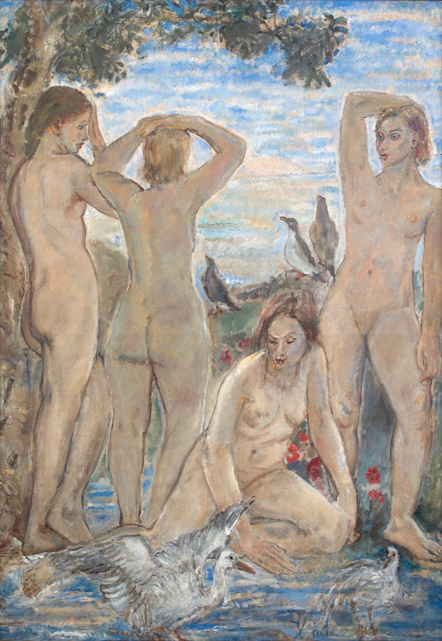 Udsmykning: Aften af Ethel Walker