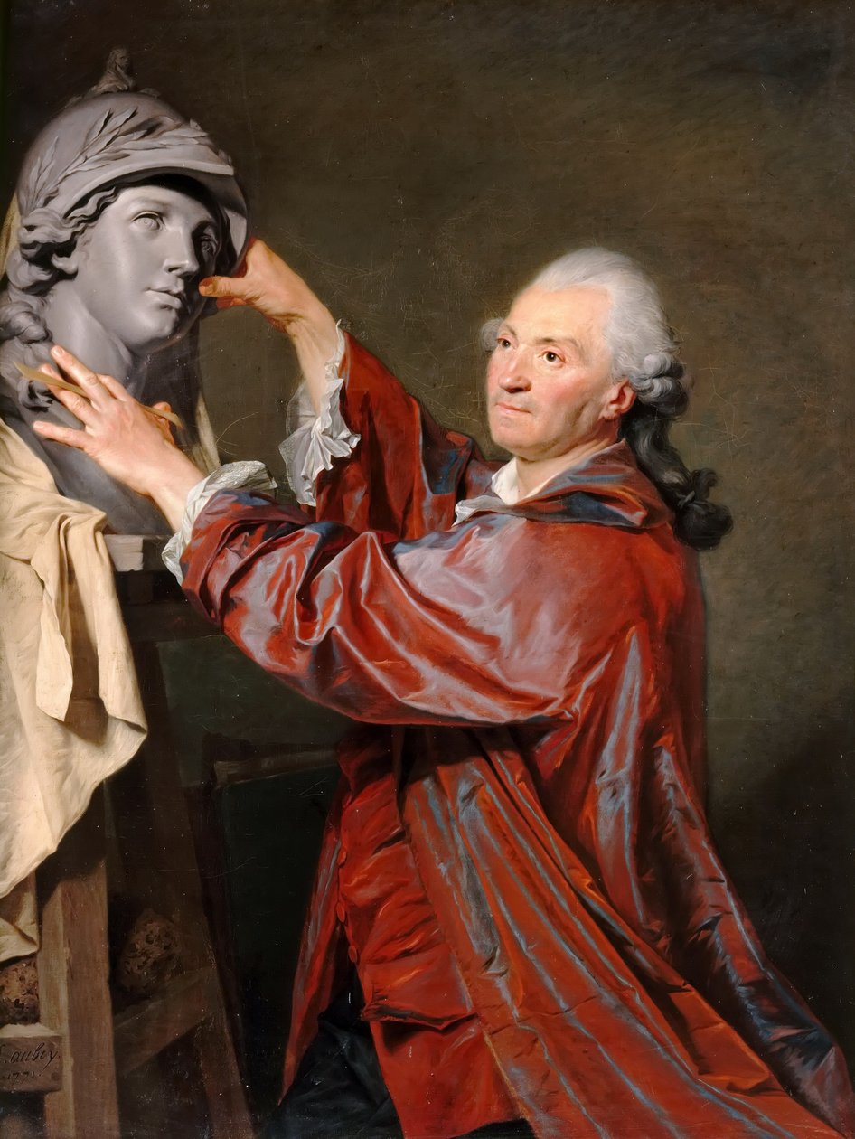 Portræt af Louis-Claude Vasse af Etienne Aubry