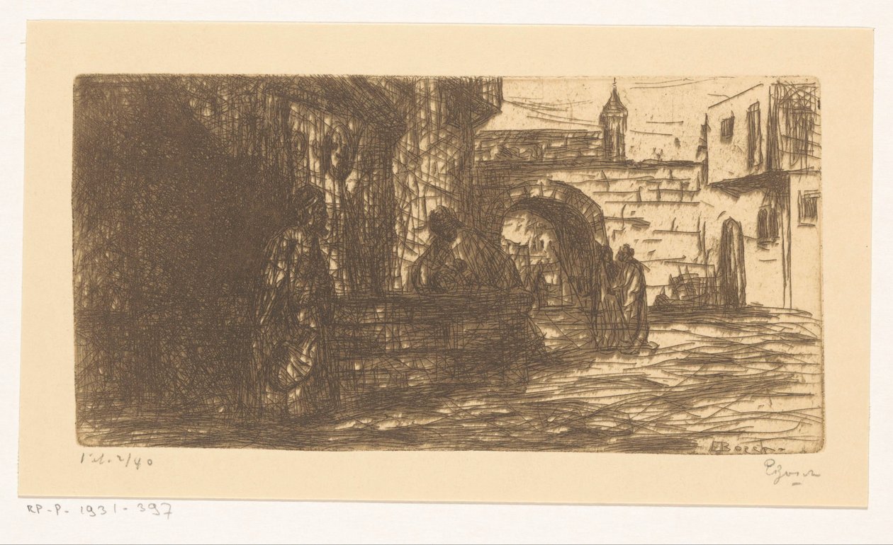 Oberammergau af Etienne Bosch (signed by artist)