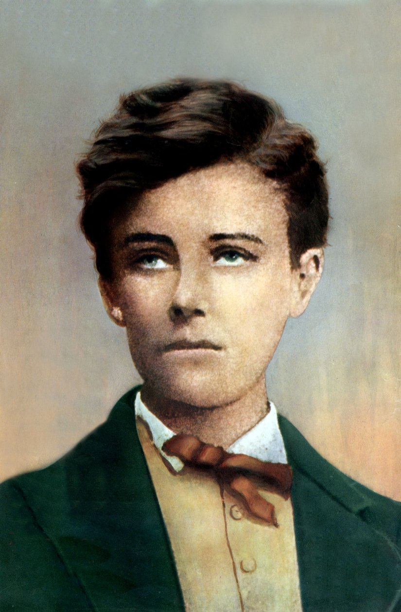 Arthur Rimbaud (1854-1891), ranskalainen runoilija af Etienne Carjat