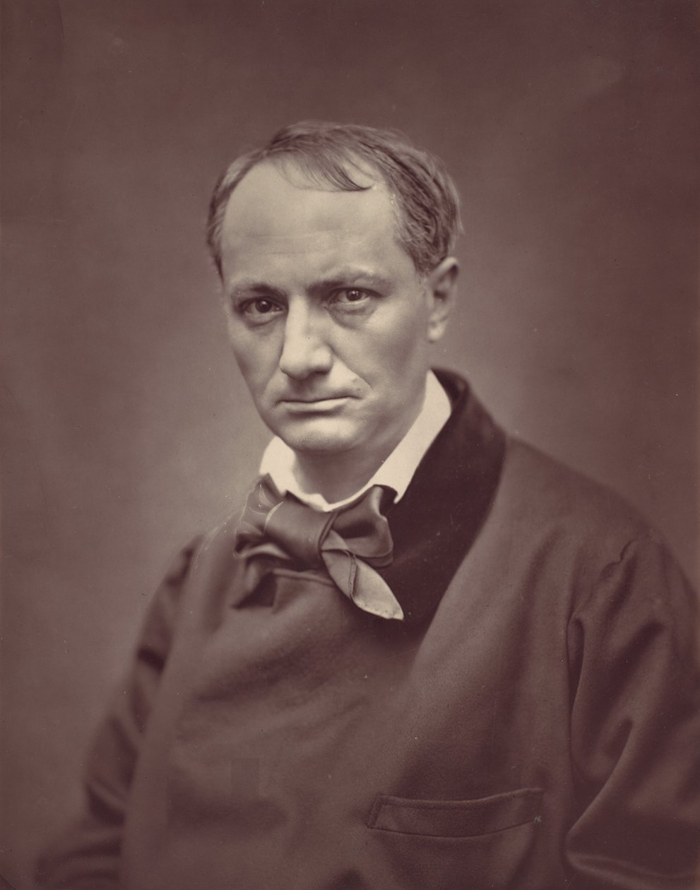 Charles Baudelaire, ca. 1863. af Etienne Carjat