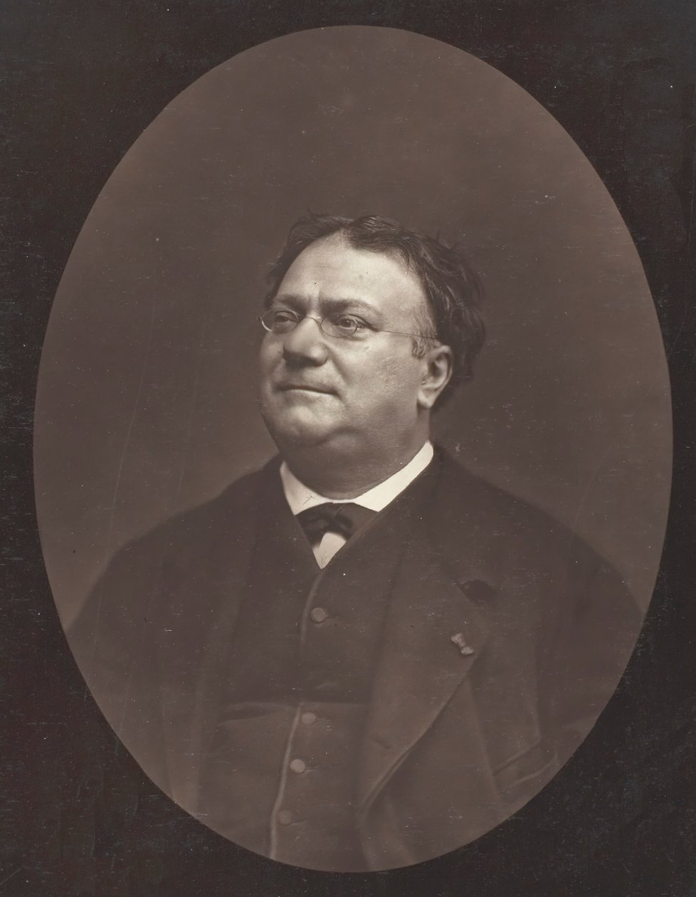 Charles Monselet, ca. 1876. af Etienne Carjat