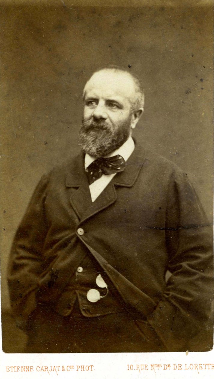 Eugène Pottier af Étienne Carjat af Etienne Carjat