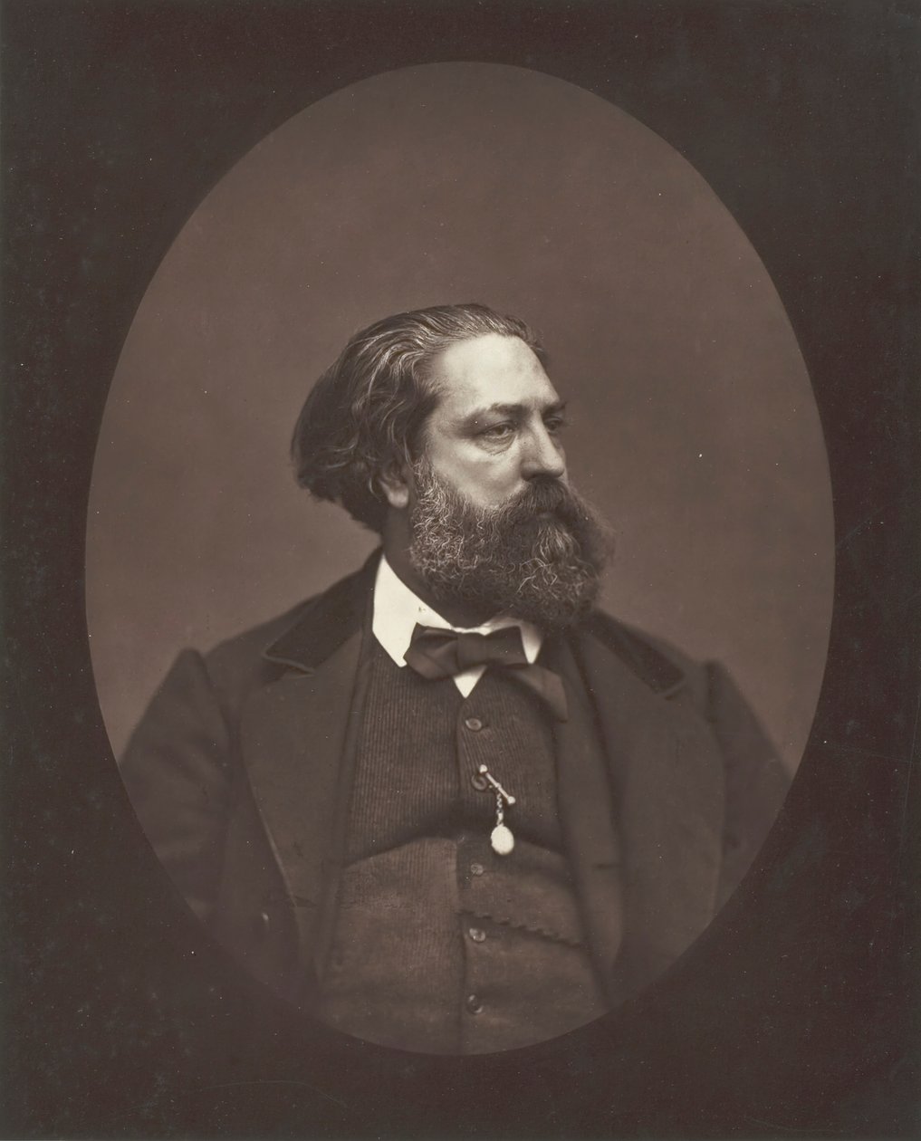 Gustave Aimard, ca. 1876. af Etienne Carjat