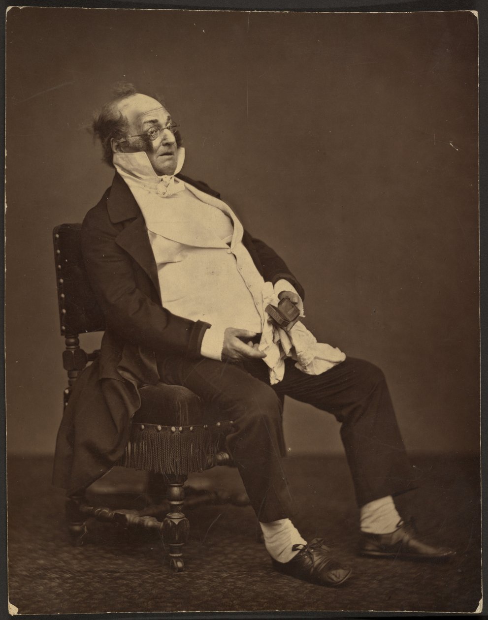 Henri Monnier af Etienne Carjat