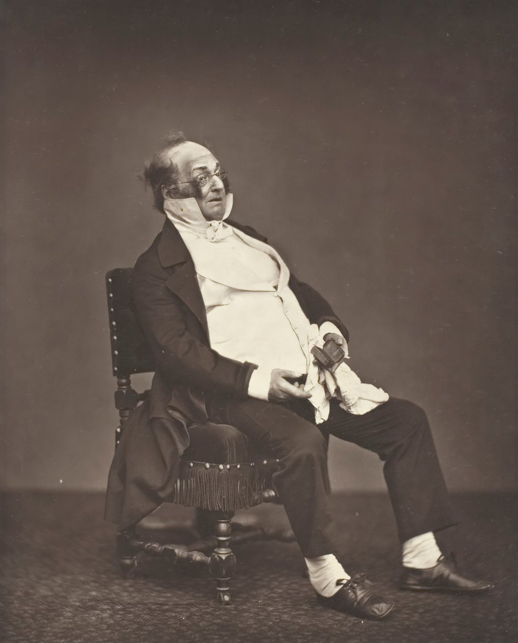 Henri Monnier, ca. 1876. af Etienne Carjat