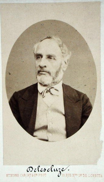 Louis-Charles Delescluze (1809-71) af Etienne Carjat