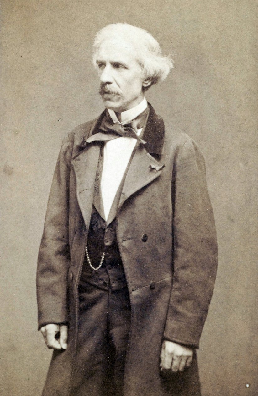 Portræt af Manuel Garcia Jr. af Etienne Carjat