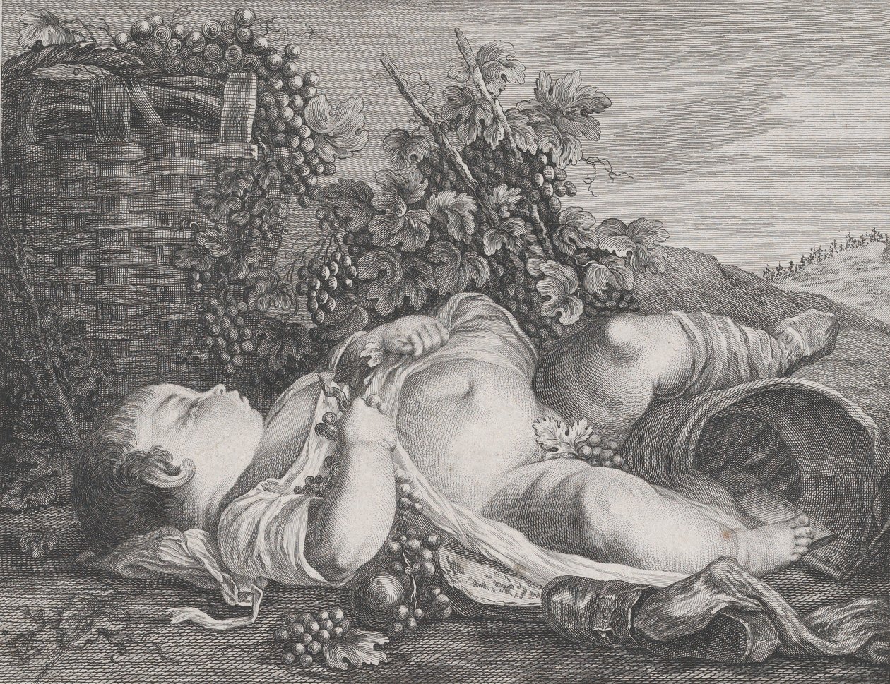 Efterår, 1766-1812. af Etienne Claude Voysard