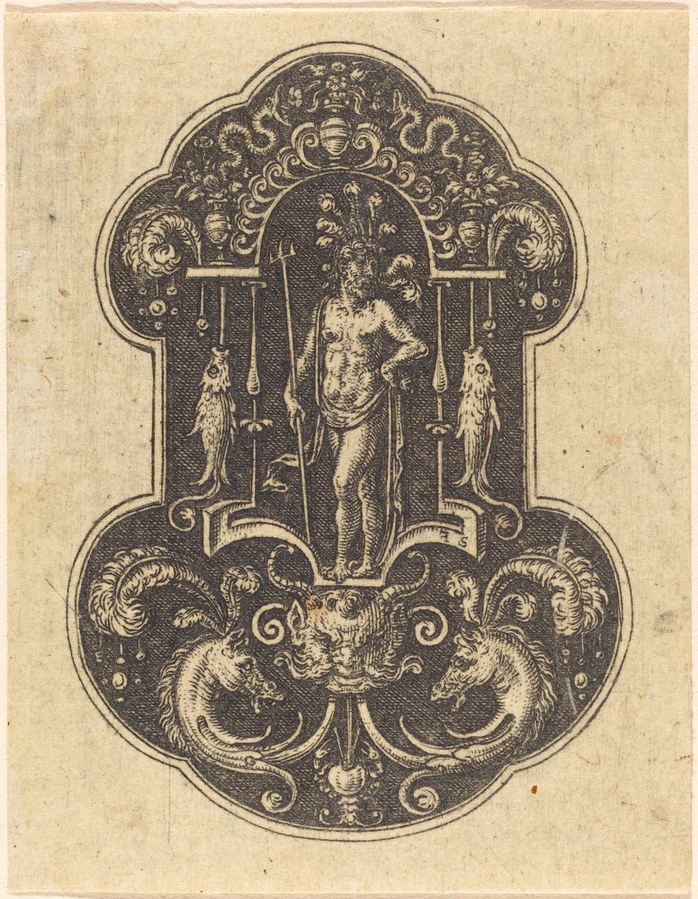 Neptun af Etienne Delaune