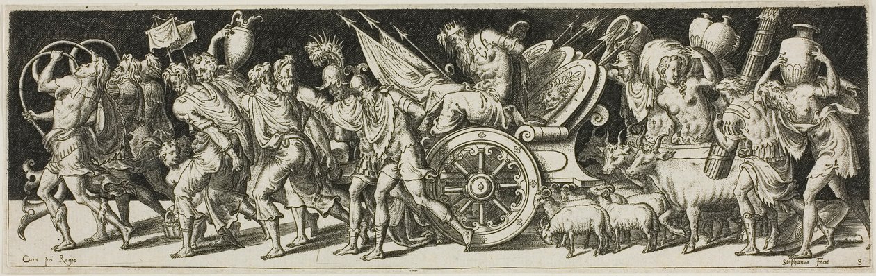 Triumfmarch, fra Kampe og triumfer af Etienne Delaune