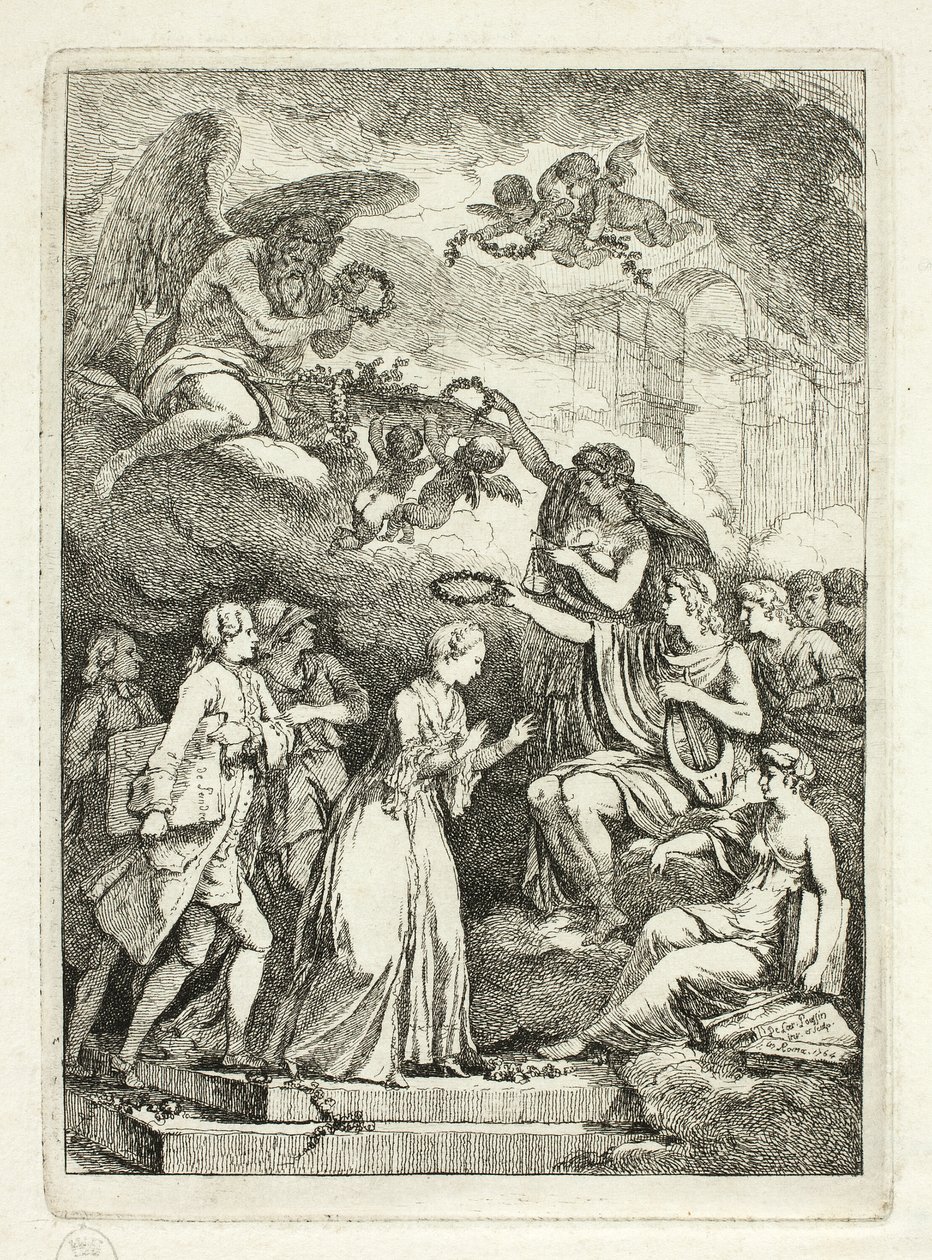 Tallerken fra, In the Coming af Etienne de Lavallee Poussin