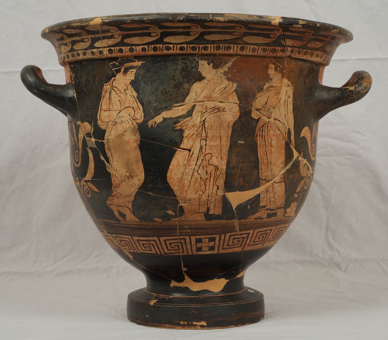 Vase med argonauterne (keramik) af Etruscan