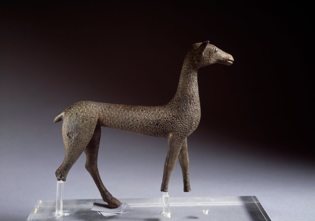 Etruskisk kunst: en fawn af Etruscan