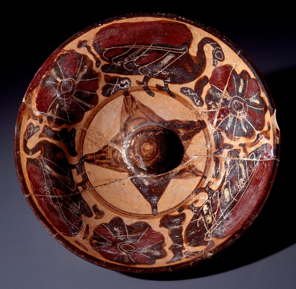 Etruskisk civilisation: phiale mesomphalos af Etruscan