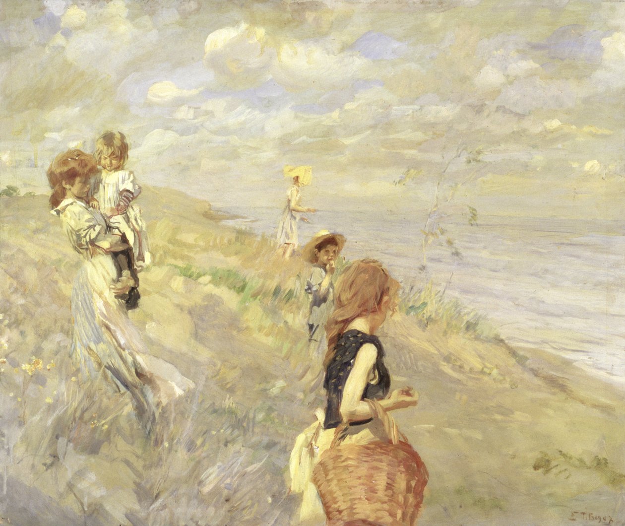 Sandklitter af Ettore Tito