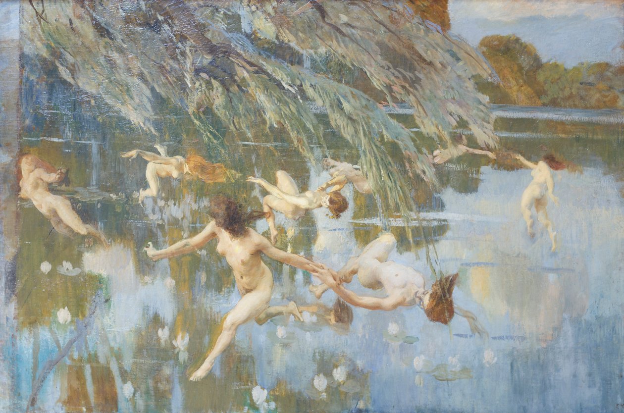 Nymferne af Ettore Tito