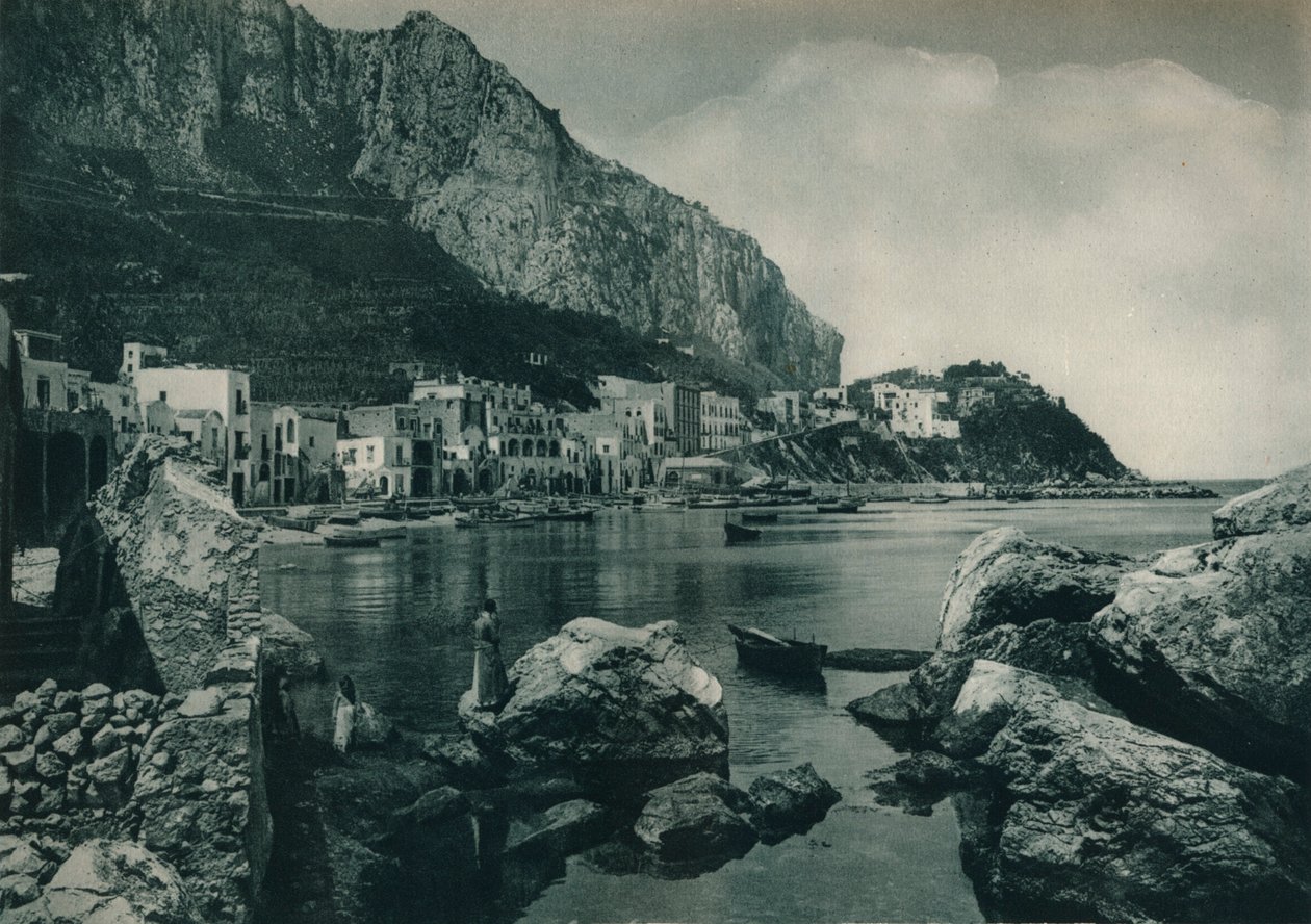 Marina Grande, Capri, Italien, 1927 af Eugen Poppel