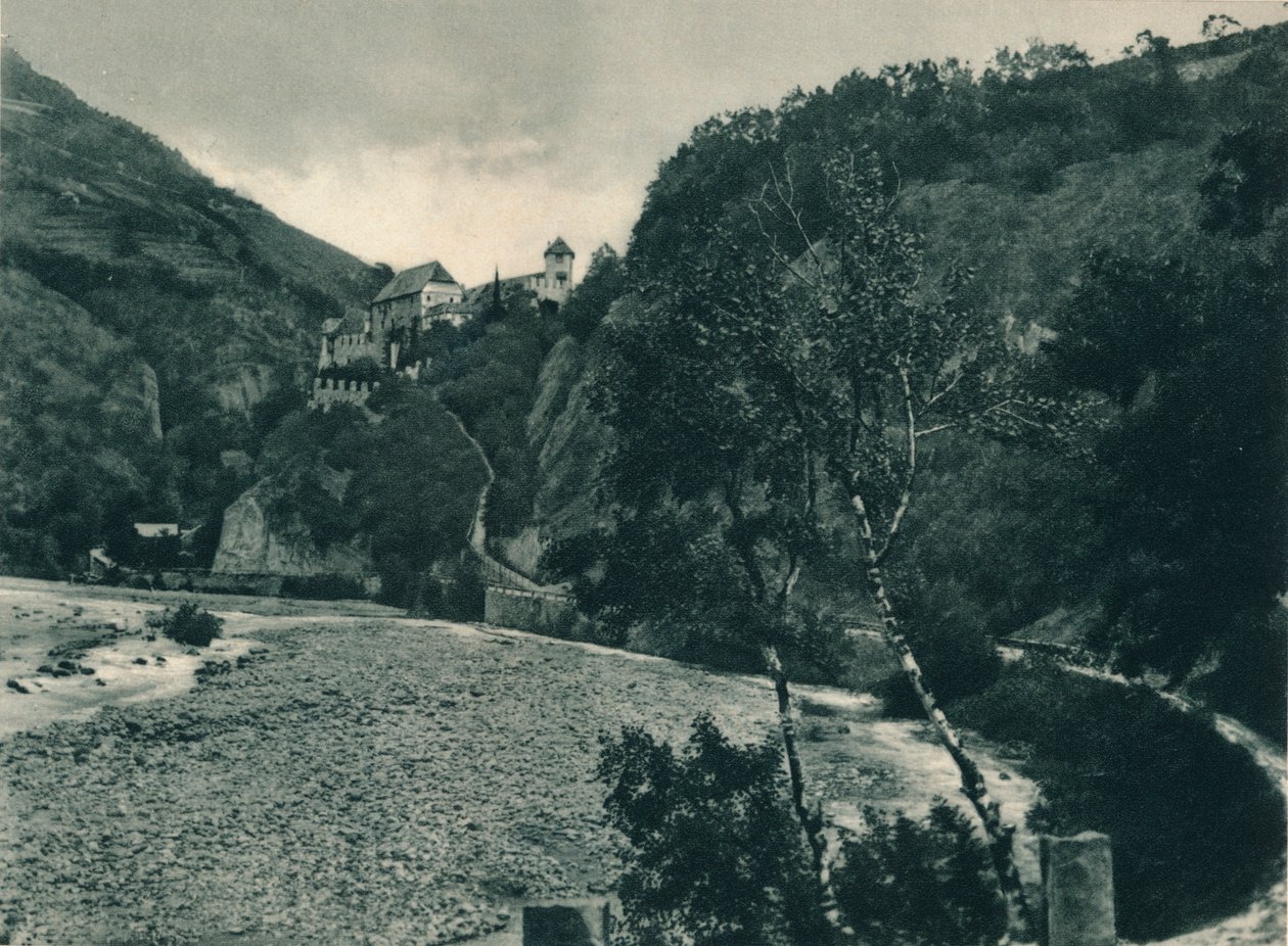Runkelstein Slot, Bolzano, Sydtyrol, Italien, 1927 af Eugen Poppel