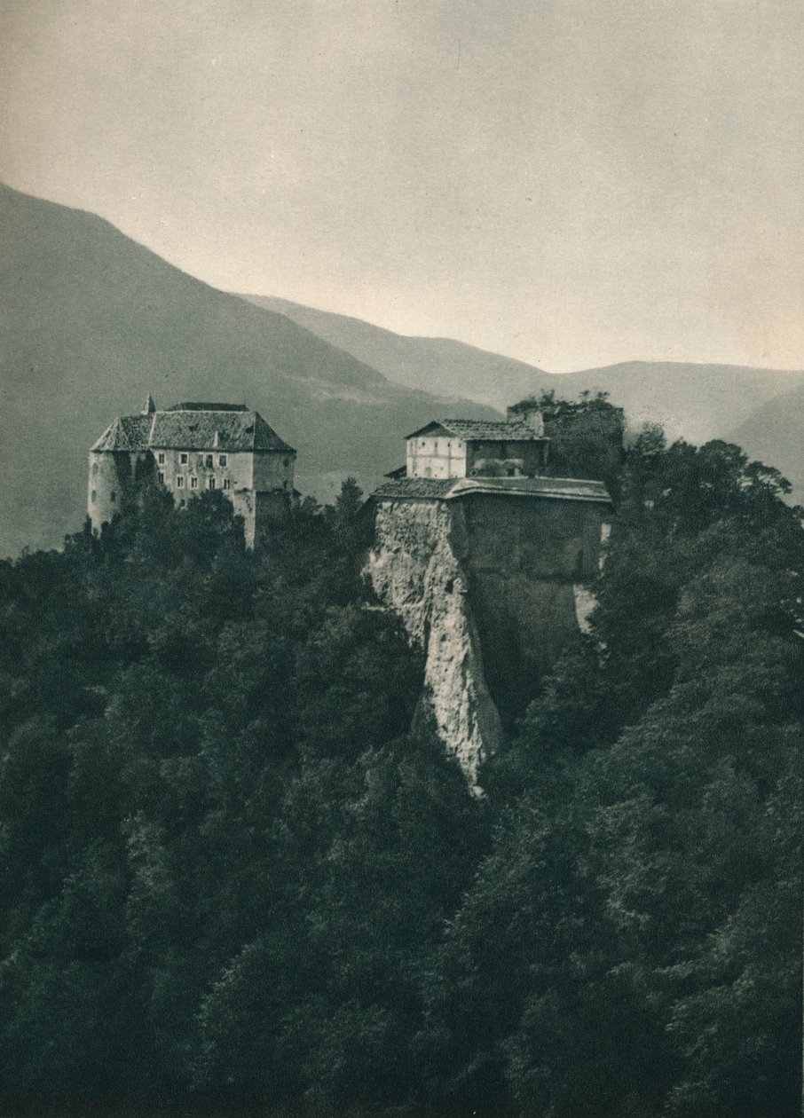 Tyrol Slot, Merano, Sydtyrol, Italien, 1927 af Eugen Poppel