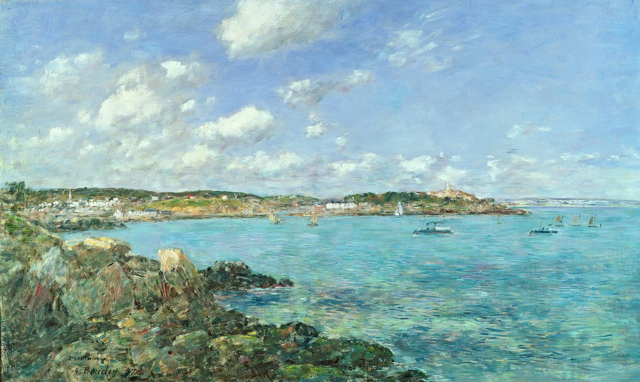 Douarnenez-bugten, 1897 af Eugene Louis Boudin