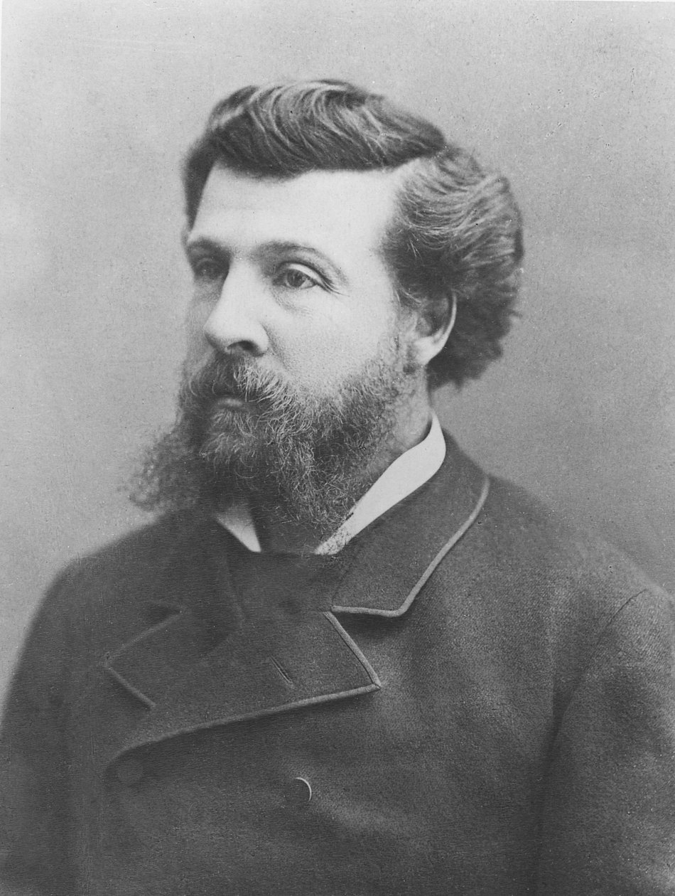 Portræt af Édouard Pailleron af Eugene Pirou